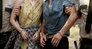 Les amants du Texas : Affiche officielle