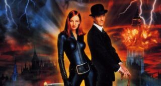 Chapeau melon et Bottes de cuir : Affiche officielle