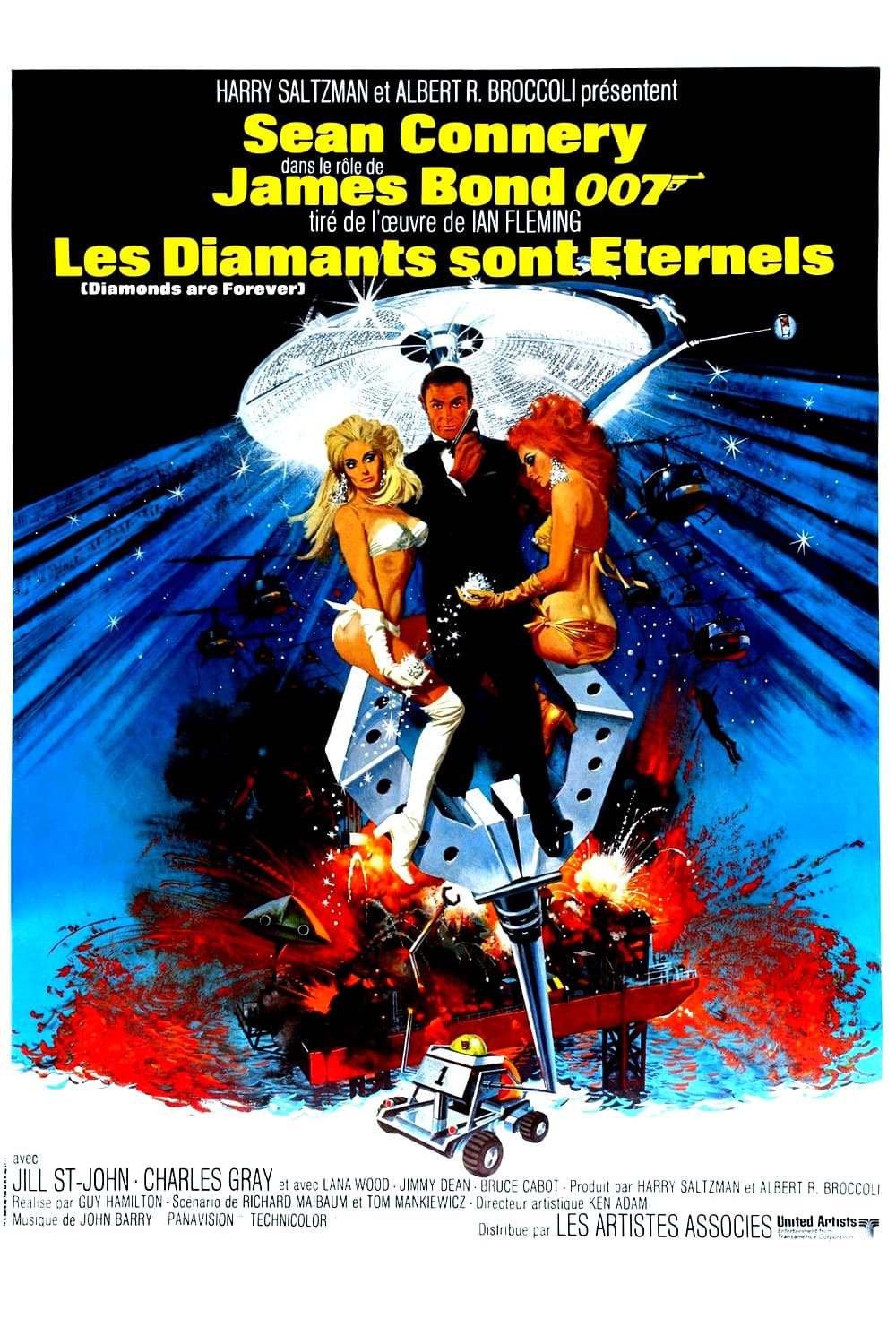 Les Diamants sont éternels : Affiche officielle