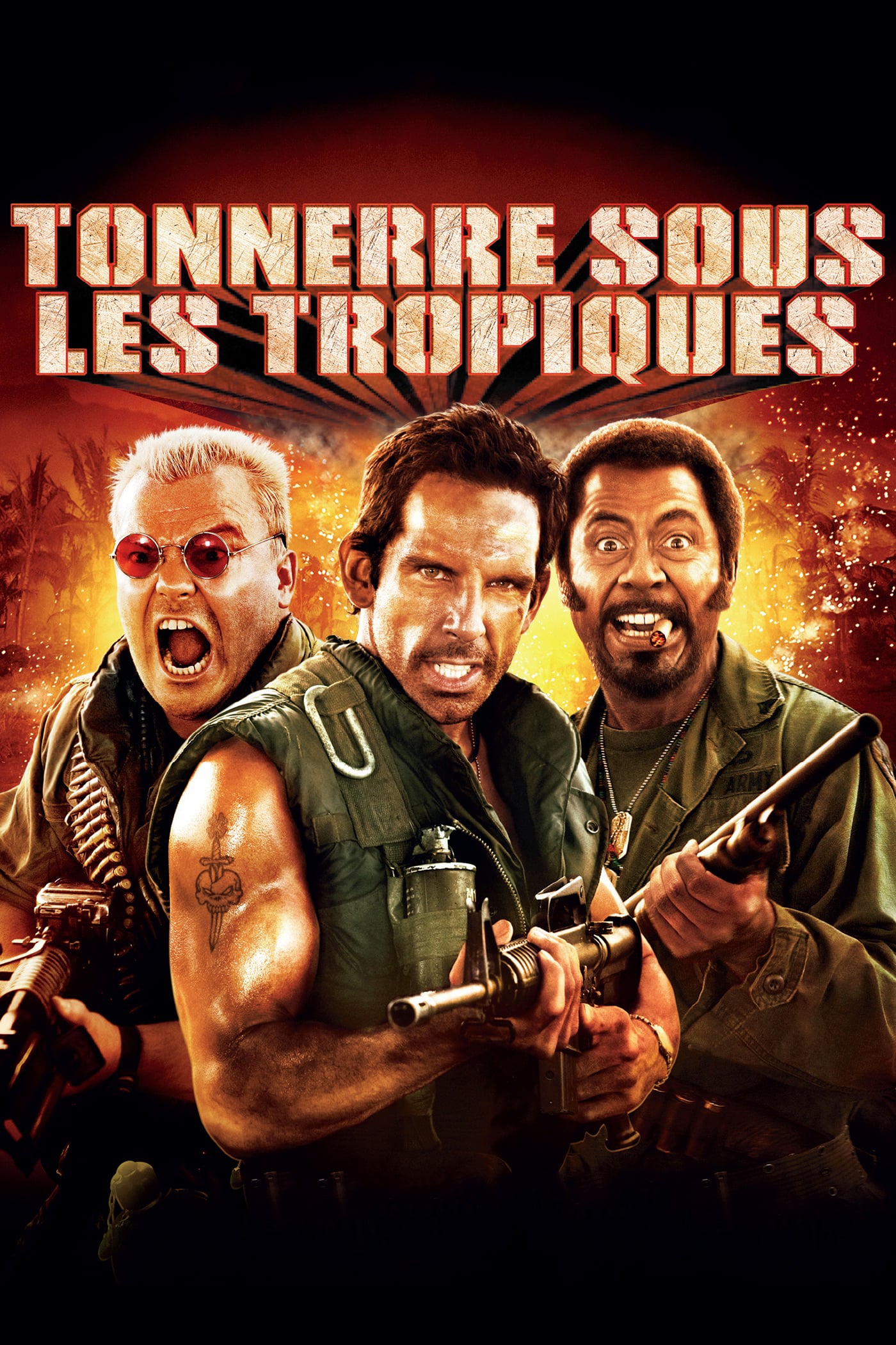 Tonnerre sous les tropiques : Affiche officielle