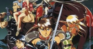 Chroniques de la guerre de Lodoss : La Légende de Crystania, le film : Affiche officielle