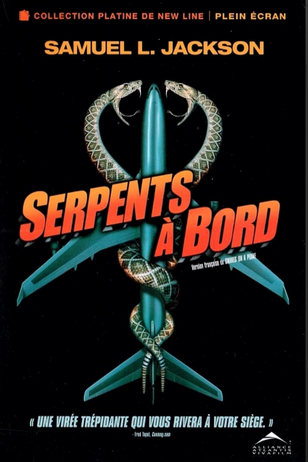 Des serpents dans l'avion