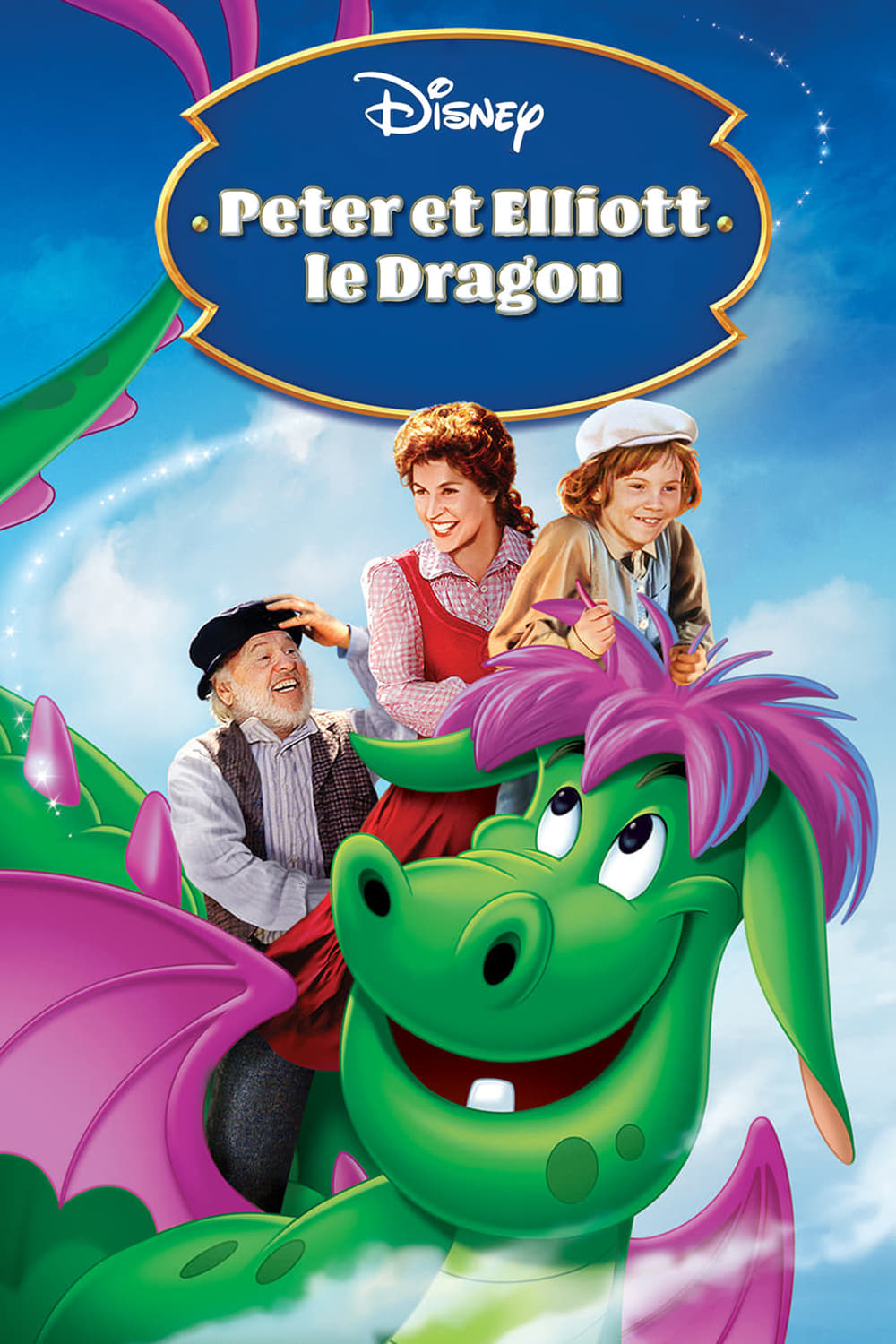Peter et Elliott le dragon : Affiche officielle