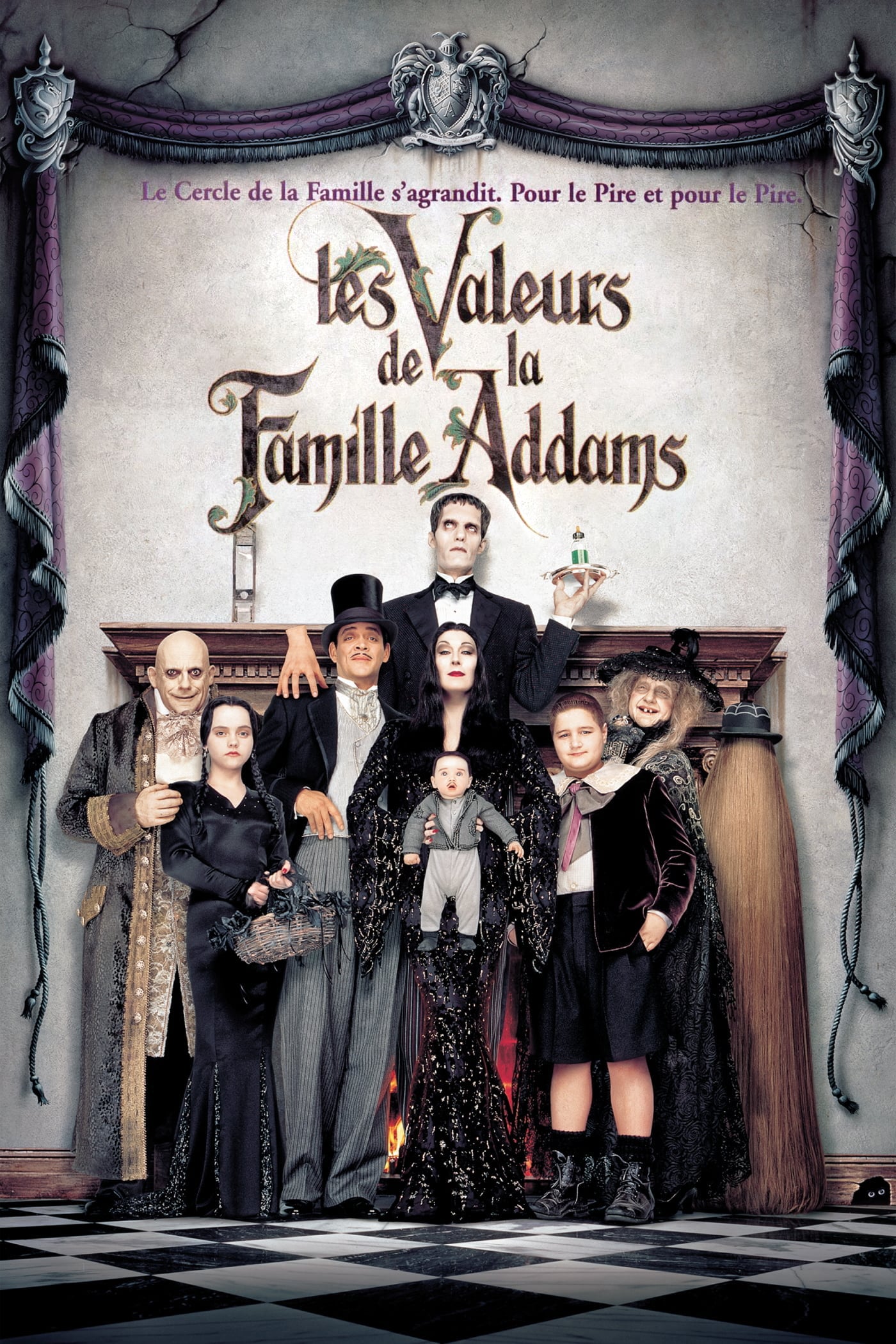 Les Valeurs de la famille Addams : Affiche officielle
