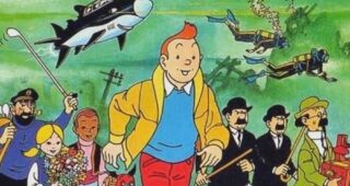 Tintin et le lac aux requins : Affiche officielle