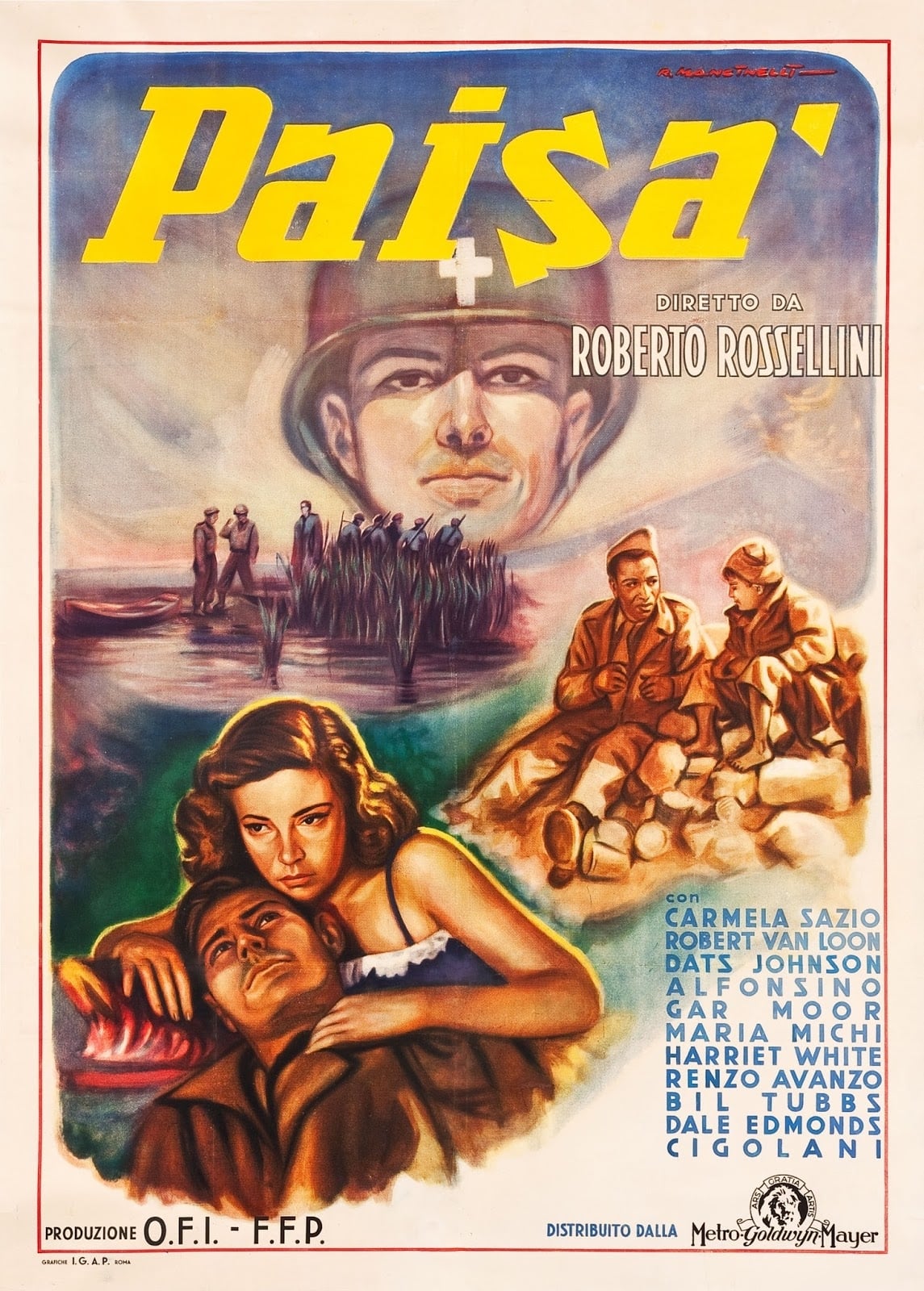 Paisà : Affiche officielle