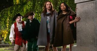 La nuit où on a sauvé Maman : photo, Sadie Stanley, Cree Cicchino, Lucas Jaye, Maxwell Simkins