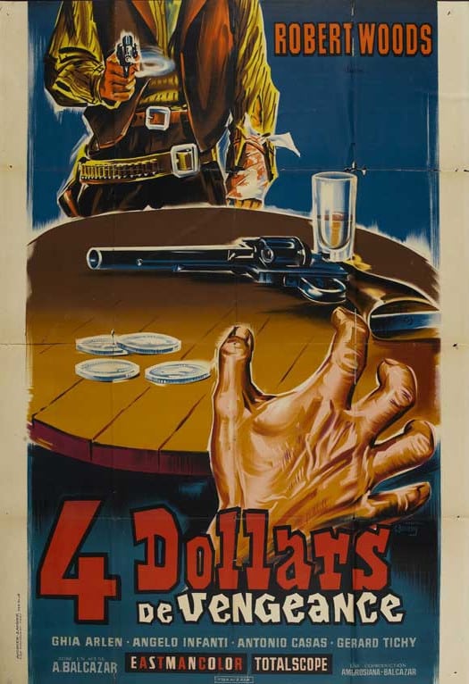 4 dollars de vengeance : Affiche officielle