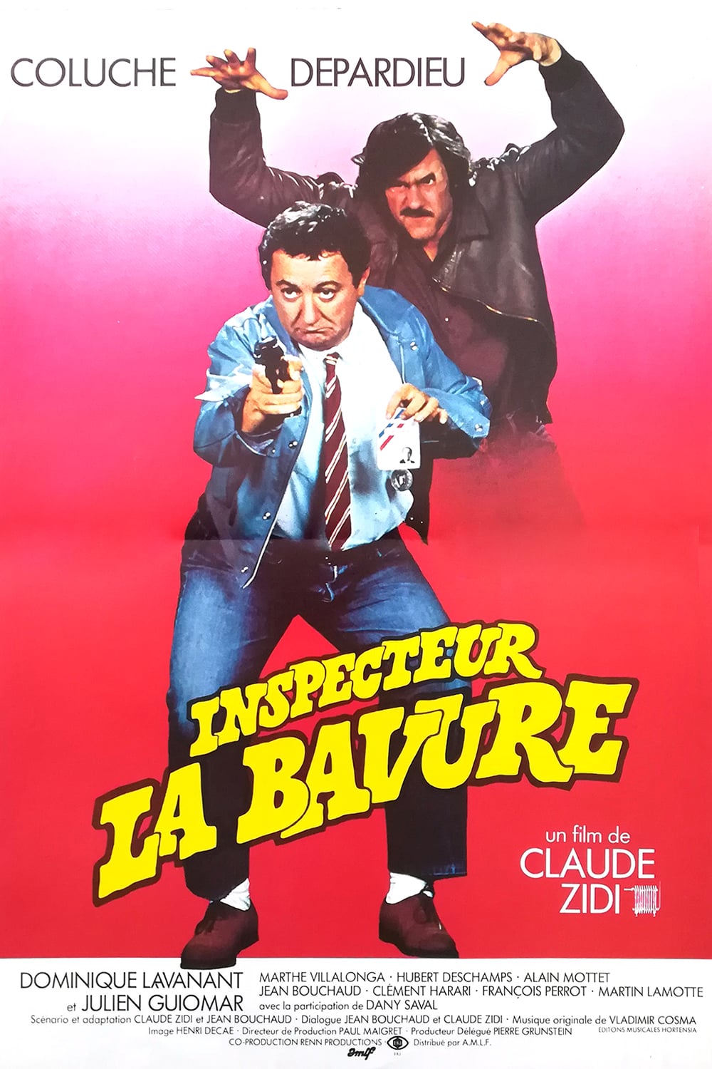 Inspecteur La Bavure : Affiche officielle