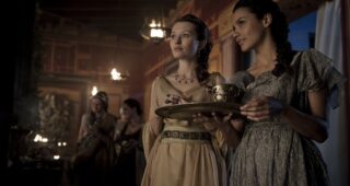 Pompéi : photo, Jessica Lucas, Emily Browning