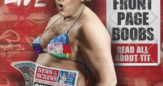 Roy Chubby Brown's Front Page Boobs : Affiche officielle