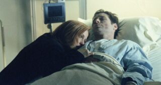 X-Files : photo, David Duchovny, Gillian Anderson