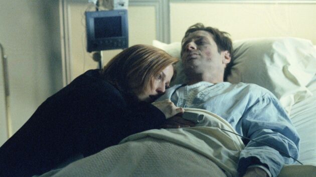 photo, David Duchovny, Gillian Anderson