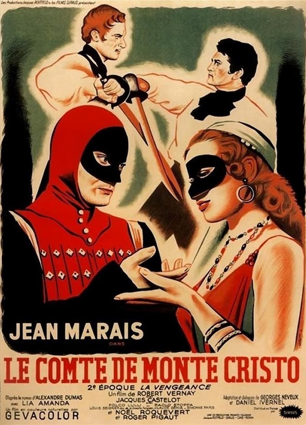 Le Comte de Monte Cristo : Affiche officielle