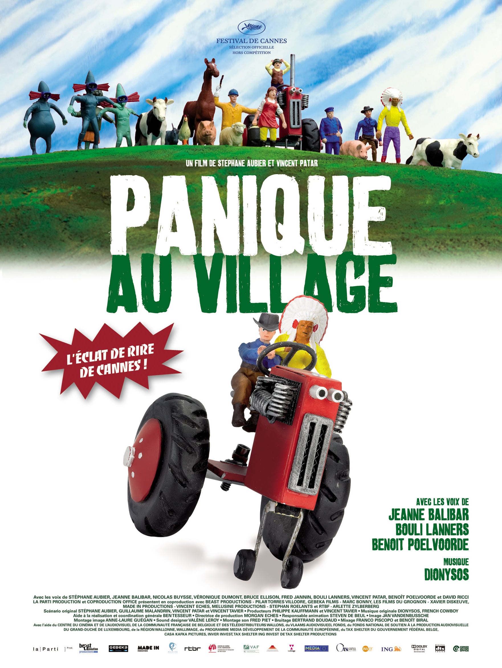 Panique au village : Affiche officielle