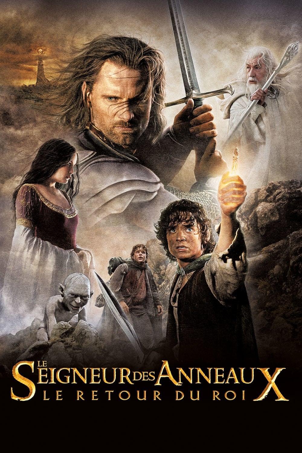 Le Seigneur des anneaux : Le Retour du roi : Affiche officielle