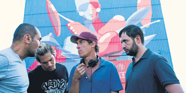 photo, Gilles Lellouche, François Civil, Karim Leklou, Cédric Jimenez