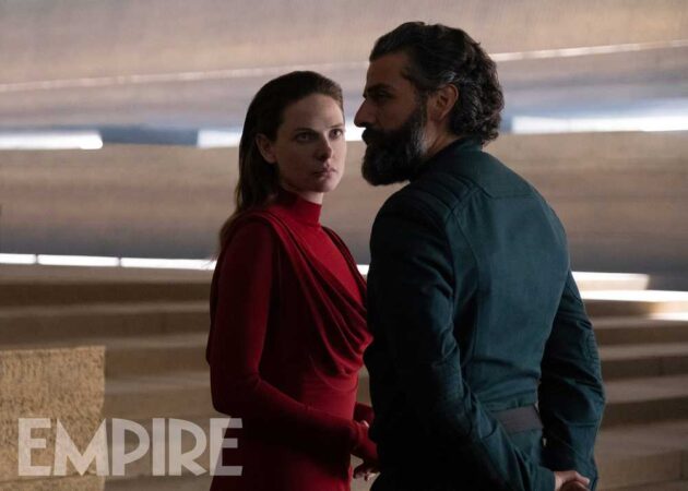 photo, Rebecca Ferguson, Oscar Isaac