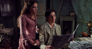 Enola Holmes : photo, Millie Bobby Brown, Louis Partridge