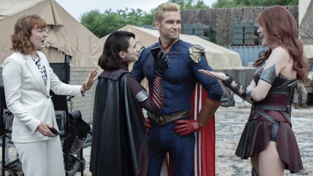 photo, Antony Starr, Aya Cash