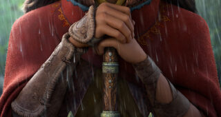 Raya et le Dernier Dragon : Affiche teaser française