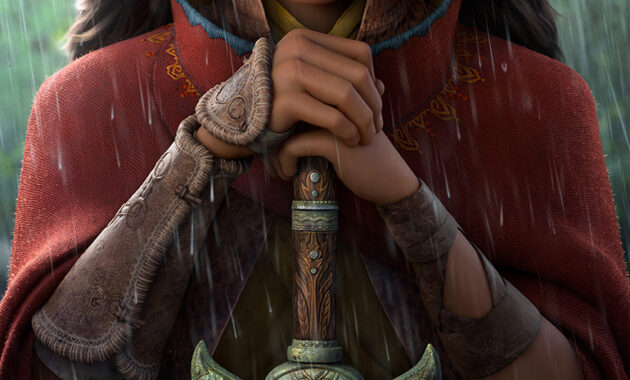 Raya et le Dernier Dragon : Affiche teaser française