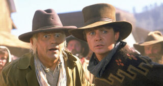 Retour vers le futur III : photo, Michael J. Fox, Christopher Lloyd