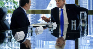 The Comey Rule : Photo Jeff Daniels, Brendan Gleeson
