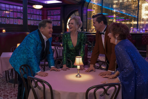photo, James Corden, Meryl Streep, Nicole Kidman, Andrew Rannells