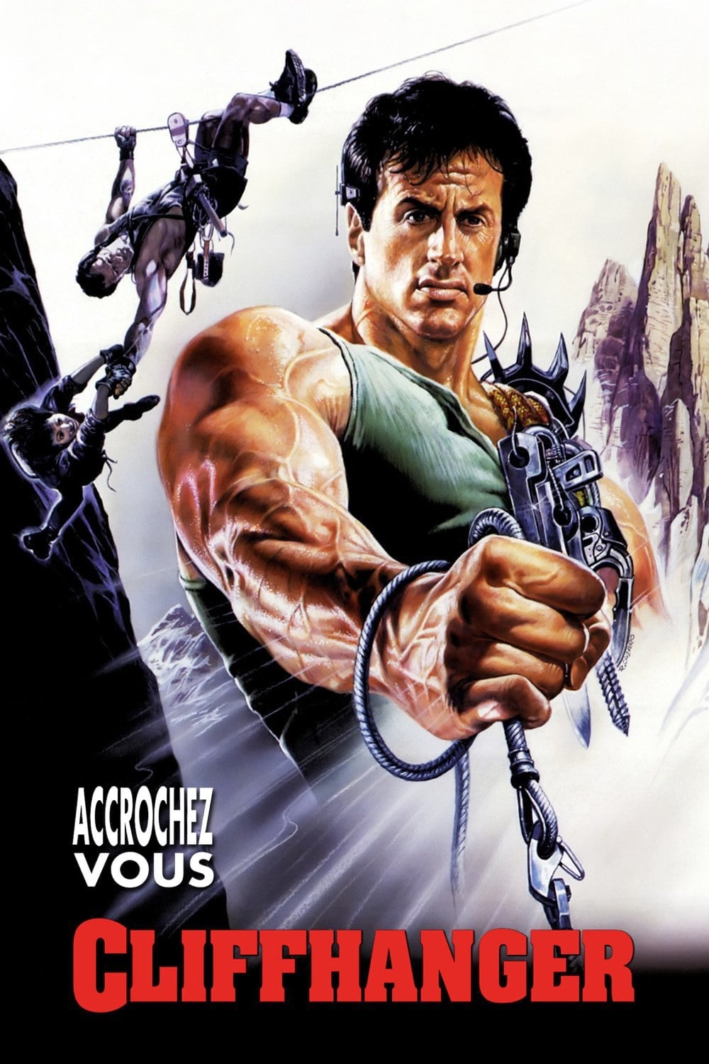 Cliffhanger : Traque au sommet : Affiche officielle