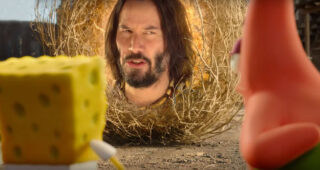 Bob l'éponge - le film, Éponge en eaux troubles : photo, Keanu Reeves