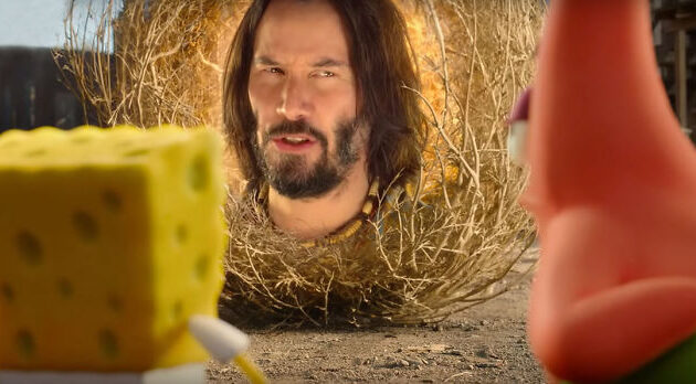 Bob l'éponge - le film, Éponge en eaux troubles : photo, Keanu Reeves