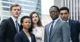 Industry : photo, Harry Lawtey, Marisa Abela, Myha'la Herrold, Nabhaan Rizwan, David Jonsson