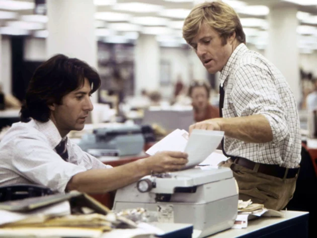 photo, Dustin Hoffman, Robert Redford