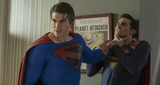 Supergirl : photo, Brandon Routh, Tyler Hoechlin