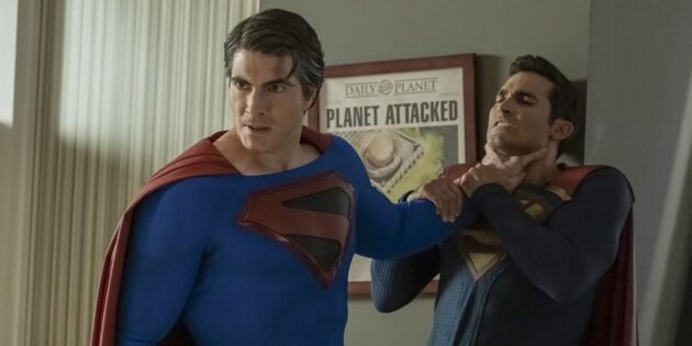 photo, Brandon Routh, Tyler Hoechlin