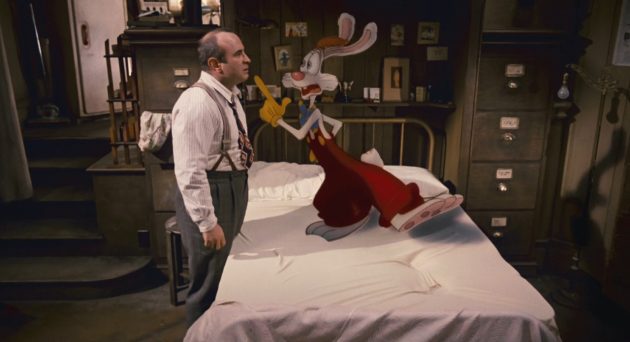 Bob Hoskins dans Qui veut la peau de Roger Rabbit
