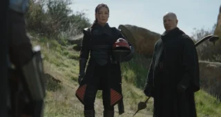The Mandalorian : photo, Ming-Na Wen, Temuera Morrison