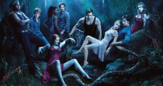 True Blood : photo, Alexander Skarsgård, Anna Paquin, Stephen Moyer, Deborah Ann Woll