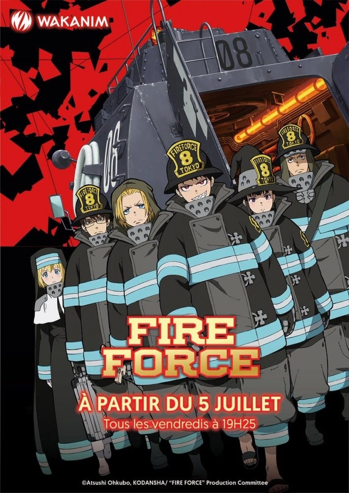 Fire Force : Affiche officielle