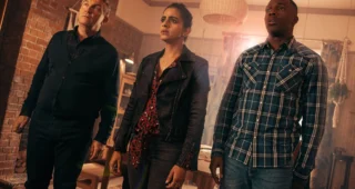 Doctor Who : photo, Mandip Gill, Tosin Cole, Bradley Walsh