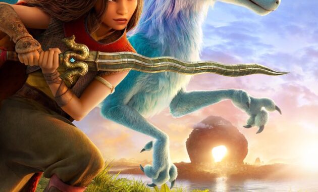 Raya et le Dernier Dragon : Affiche US