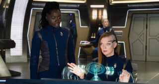 Star Trek : Discovery : photo, Oyin Oladejo, Emily Coutts