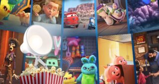 Pixar Popcorn : Affiche officielle