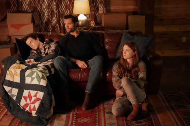 photo, Jared Padalecki, Violet Brinson, Kale Culley