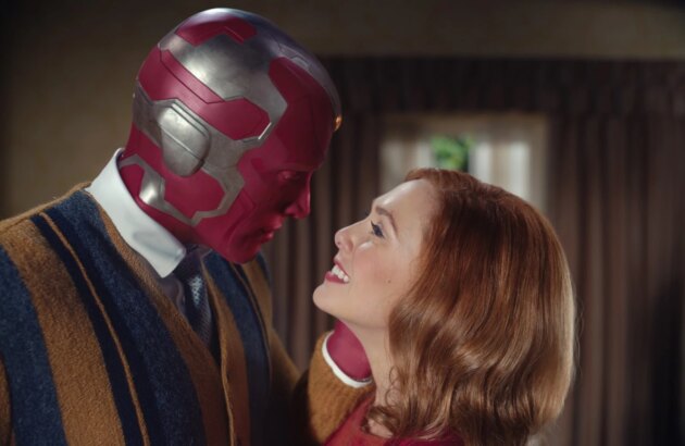 Photo Paul Bettany, Elizabeth Olsen