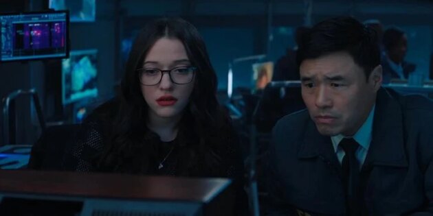photo, Kat Dennings, Randall Park