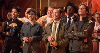 Brooklyn Nine-Nine : photo, Andy Samberg, Joe Lo Truglio, Melissa Fumero