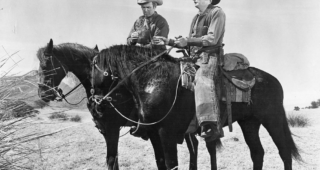 Winchester 73 : photo, James Stewart, Millard Mitchell