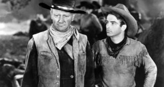 La Rivière rouge : photo, John Wayne, Montgomery Clift